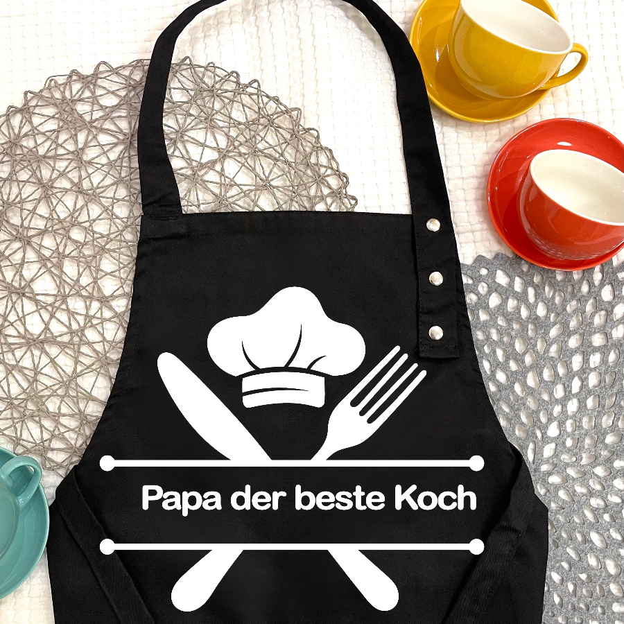 Kochschürze personalisieren und bedrucken Schweiz-Bild: Kochschürze gestaltet