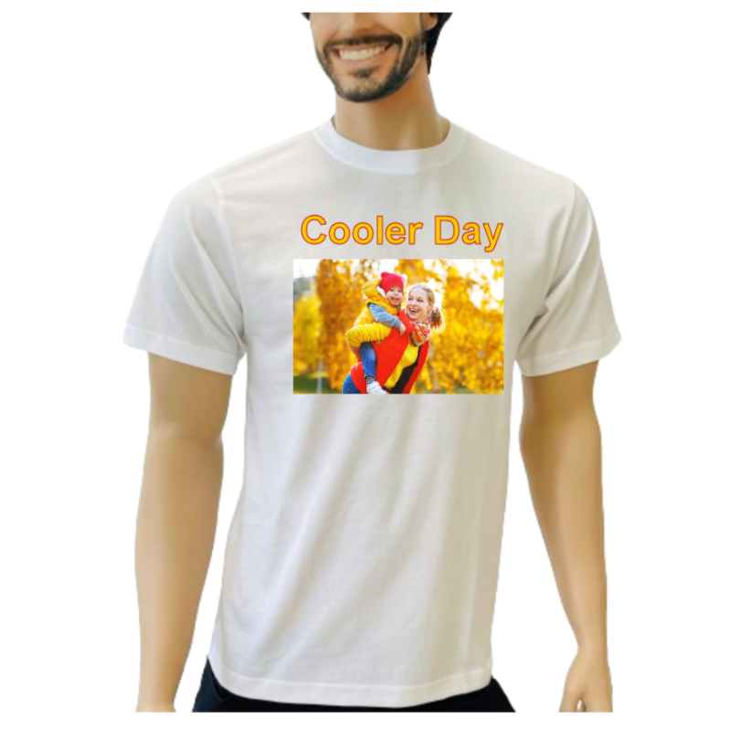 Tshirt mit Foto diverse Farben